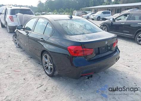 2017 BMW 330 from USA, damaged, VIN WBA8B9C39HK886081